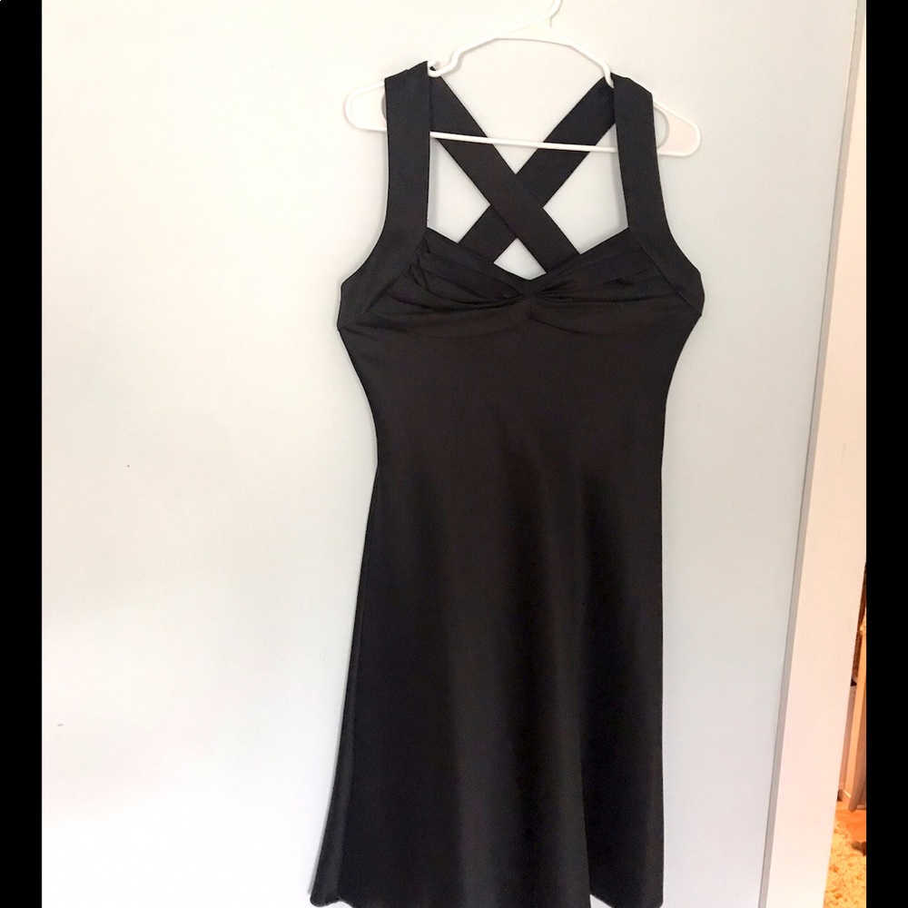Black Silk Calvin Klein cocktail dress